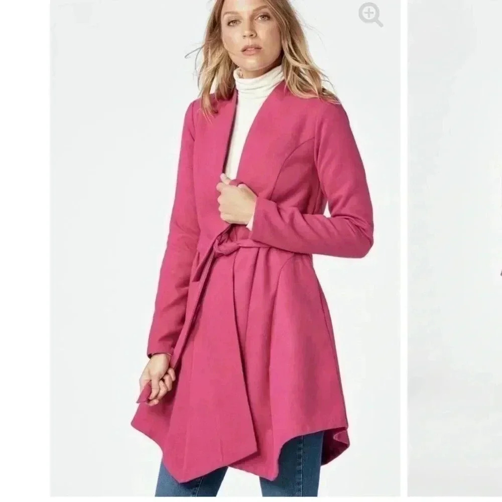 JF Asymmetrical Tie Coat - Picture 6 of 12
